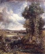 John Constable The Vale of Dedham painting